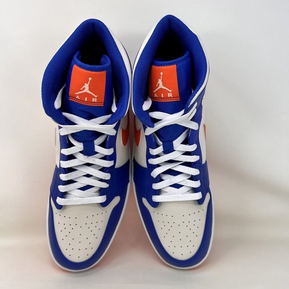mens orange jordan shoes